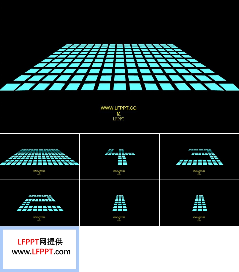 碎片方塊5秒倒計時特效