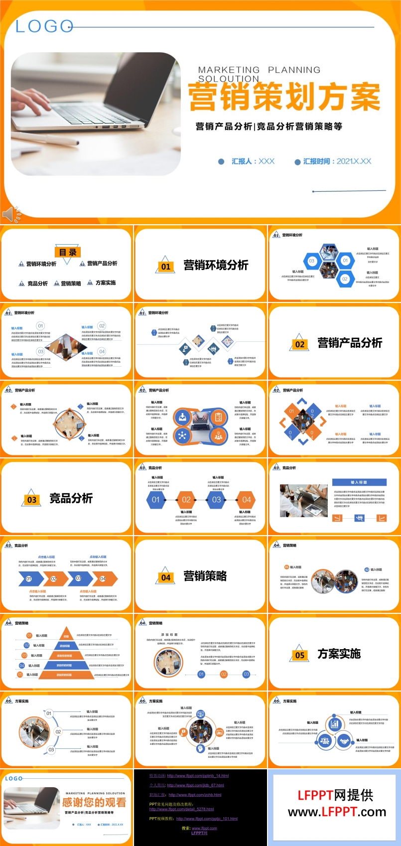 營銷策劃方案模板范文PPT