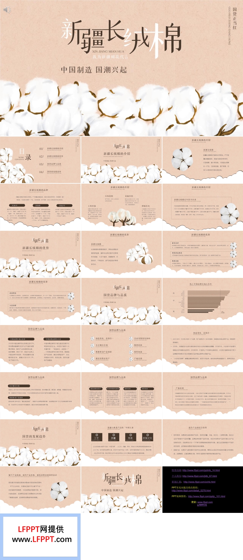 新疆長絨棉宣傳PPT