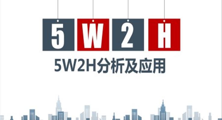 5w2h應用及案例分析PPT課件