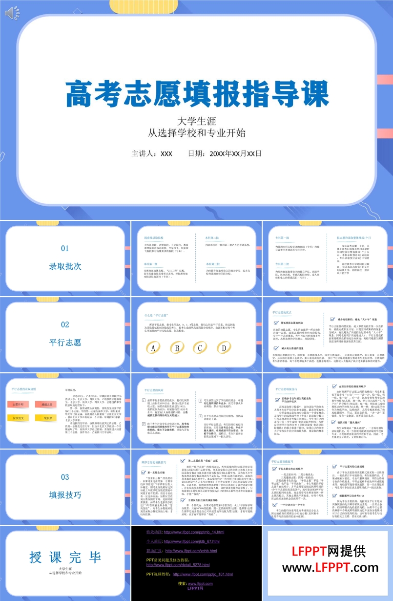 高考志愿填報(bào)指導(dǎo)課PPT課件