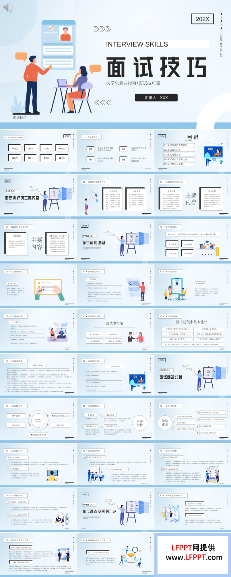 面試技巧ppt課件