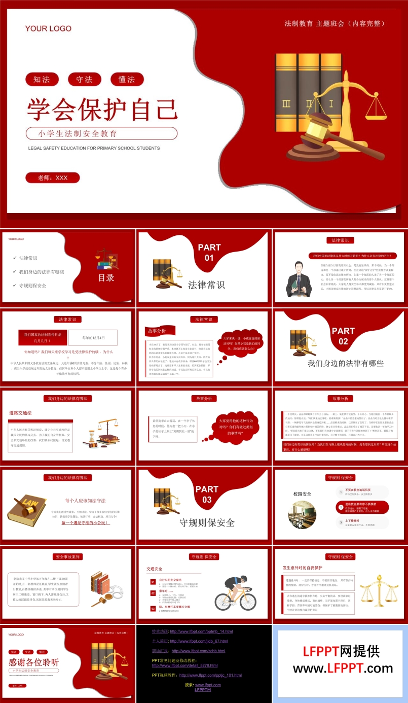 學(xué)會(huì)保護(hù)自己ppt課件