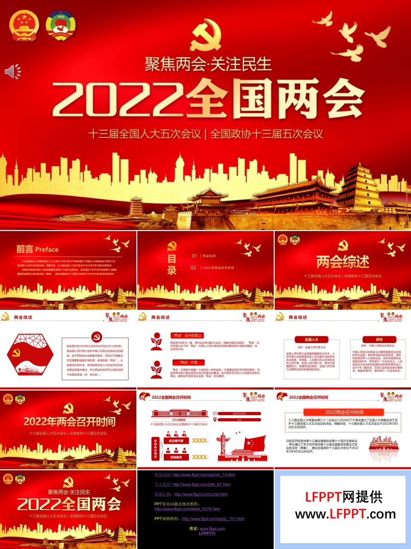 2022全國兩會PPT