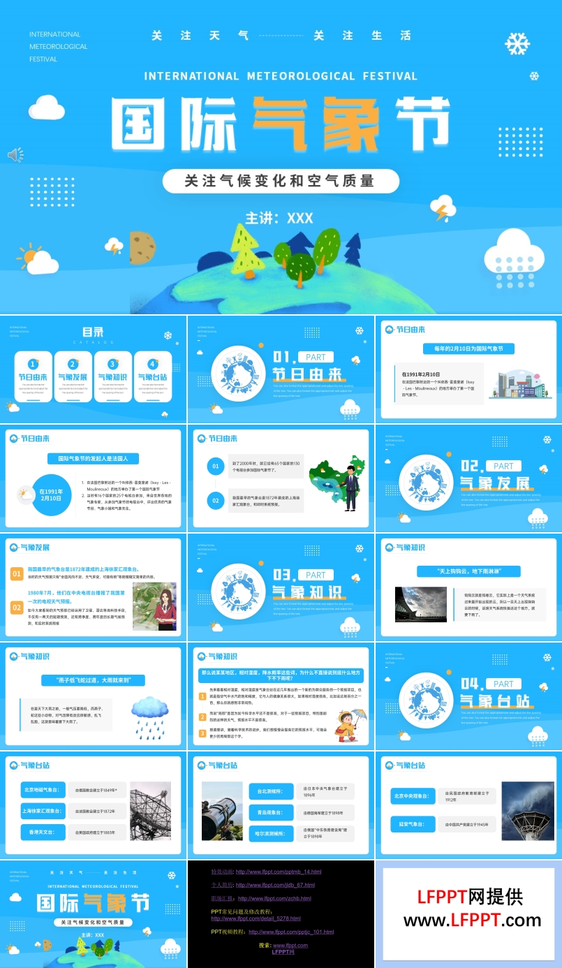 國際氣象節(jié)PPT