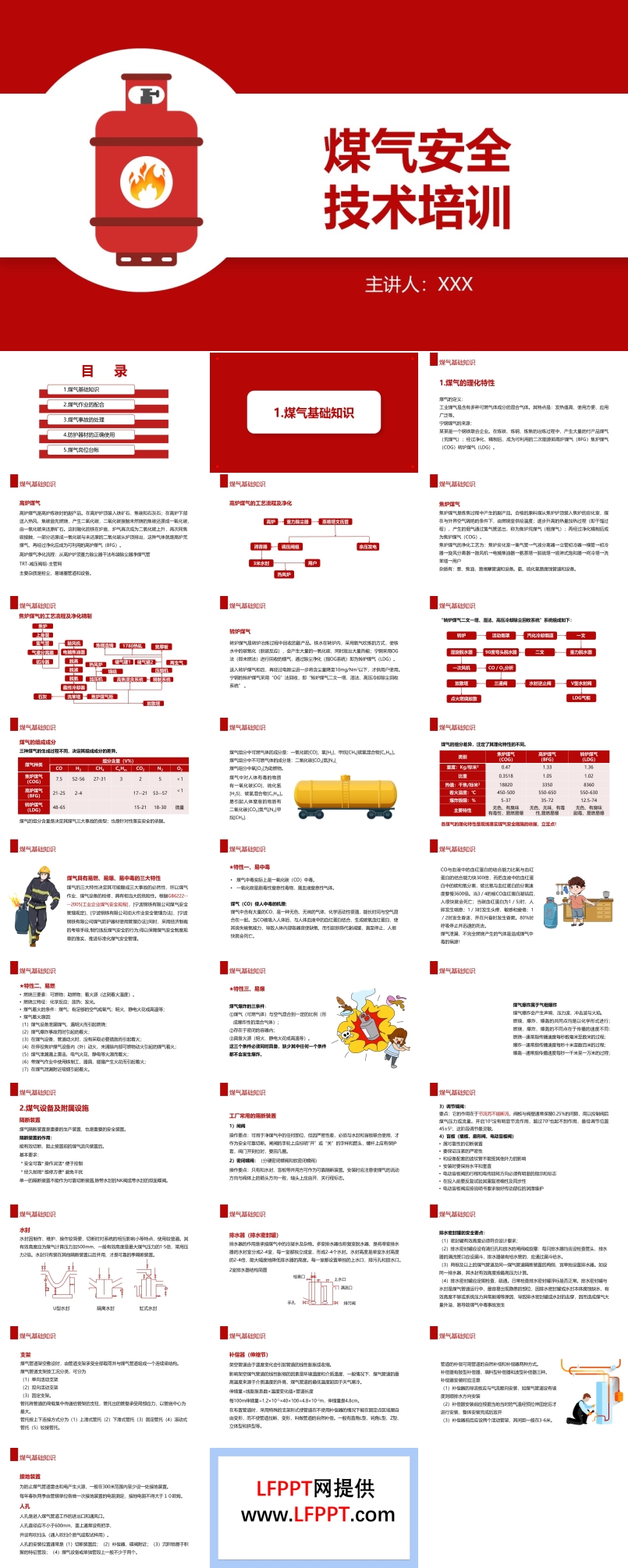 煤氣安全技術(shù)培訓(xùn)PPT