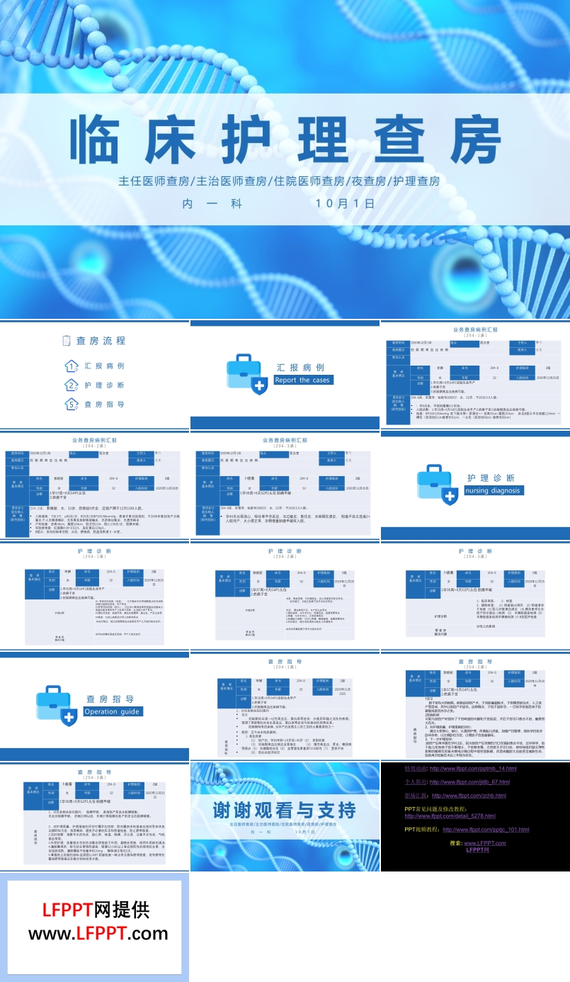 內(nèi)一科臨床護(hù)理查房PPT