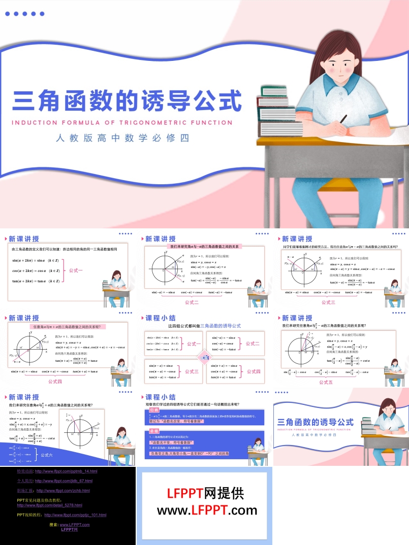 三角函數(shù)的誘導公式PPT課件