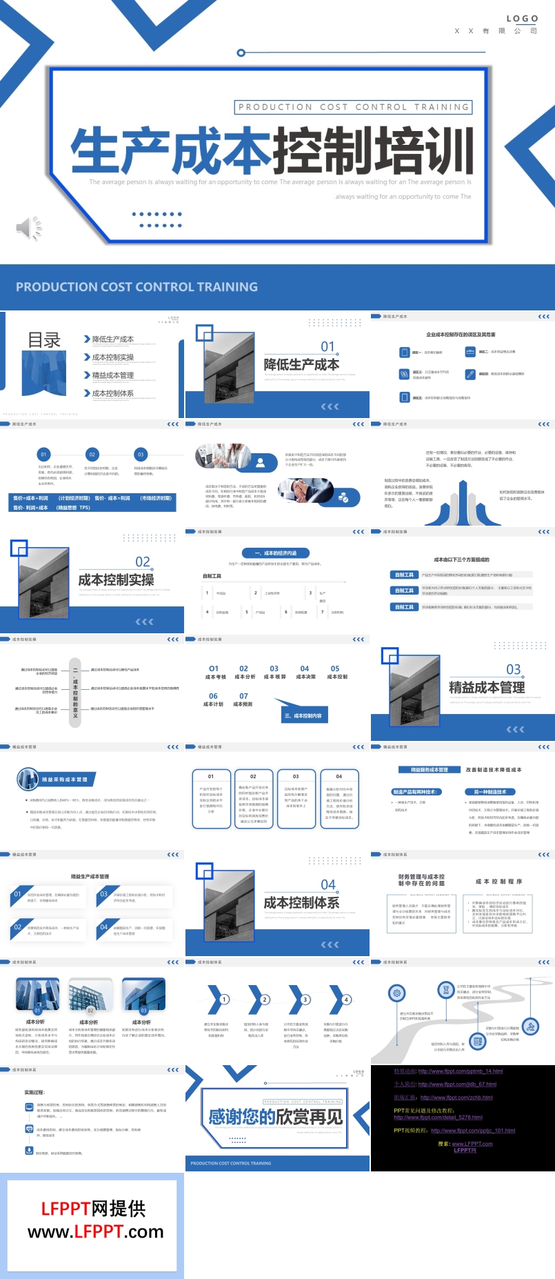 生產成本控制培訓PPT