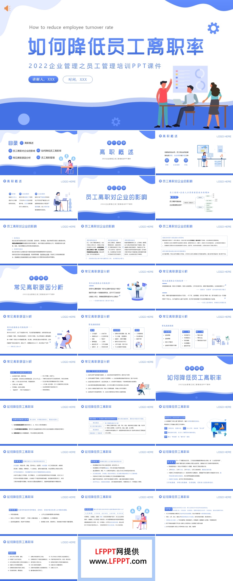 企業(yè)管理培訓(xùn)如何降低員工離職率PPT課件