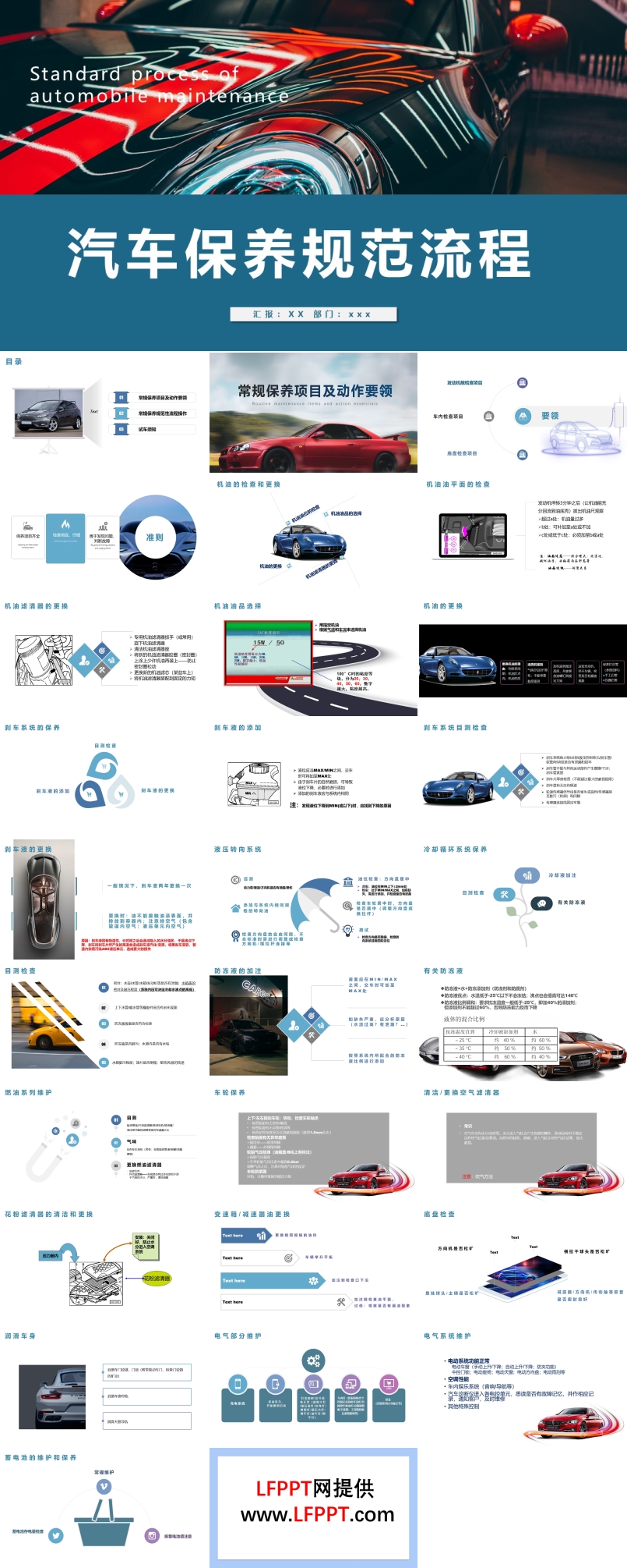 汽車保養(yǎng)規(guī)范流程PPT課件