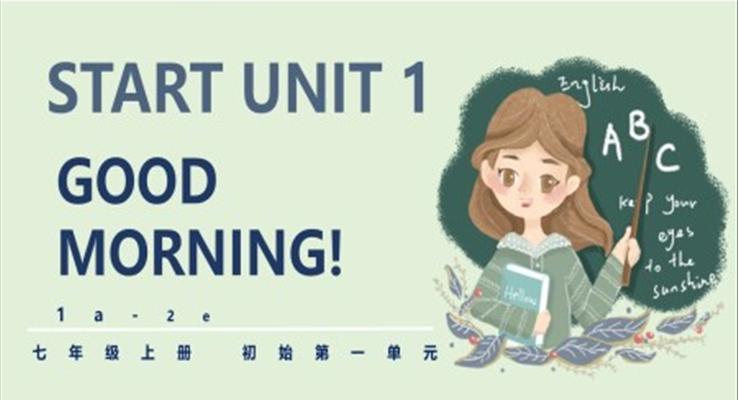 人教版英語七年級(jí)上冊(cè)第一單元《Start Unit 1 1a-2e》PPT課件