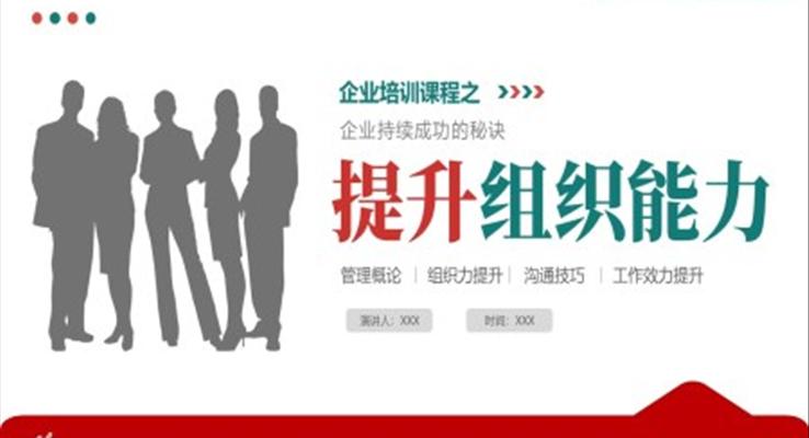 提升個人組織能力企業(yè)員工培訓(xùn)課件PPT模板